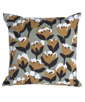 Utepute Tulipe - Grå 44x44