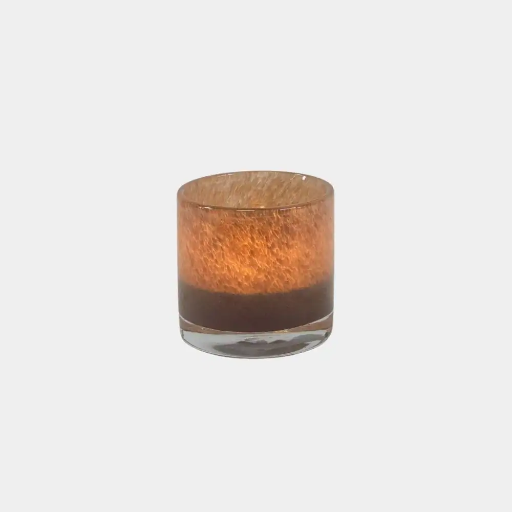 Nilla telysholder -Grå-brun, 8cm - Bilde 3