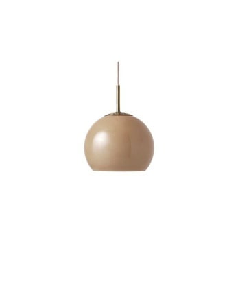 Ball Glass Pendel -Cappuccino Ø18