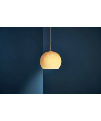 Ball Glass Pendel -Amber Ø18 - Bilde 4