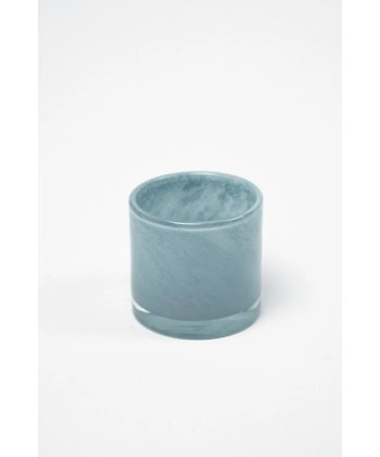 Nilla telysholder -Lysblå, 10cm