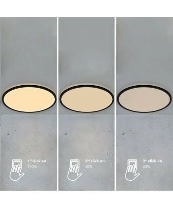 Oja Plafond Ø42 -Sort (IP54) - Bilde 2