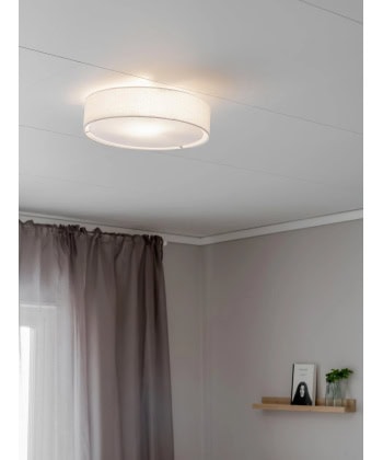 Sam Plafond -Hvit Lin - Bilde 2