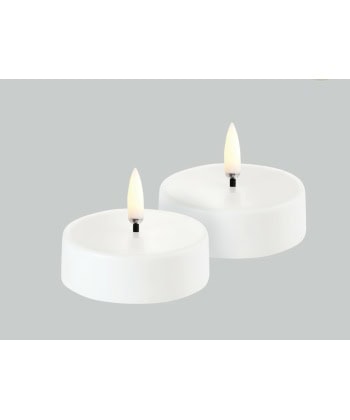 LED-telys Maxi oppladbare 2pk