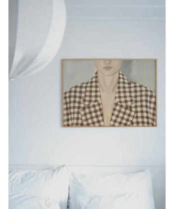 Alternative view of Check Shirt 50 x 70 cm