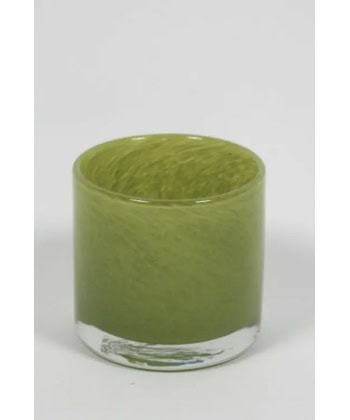 Nilla telysholder -Kiwigrønn, 10cm