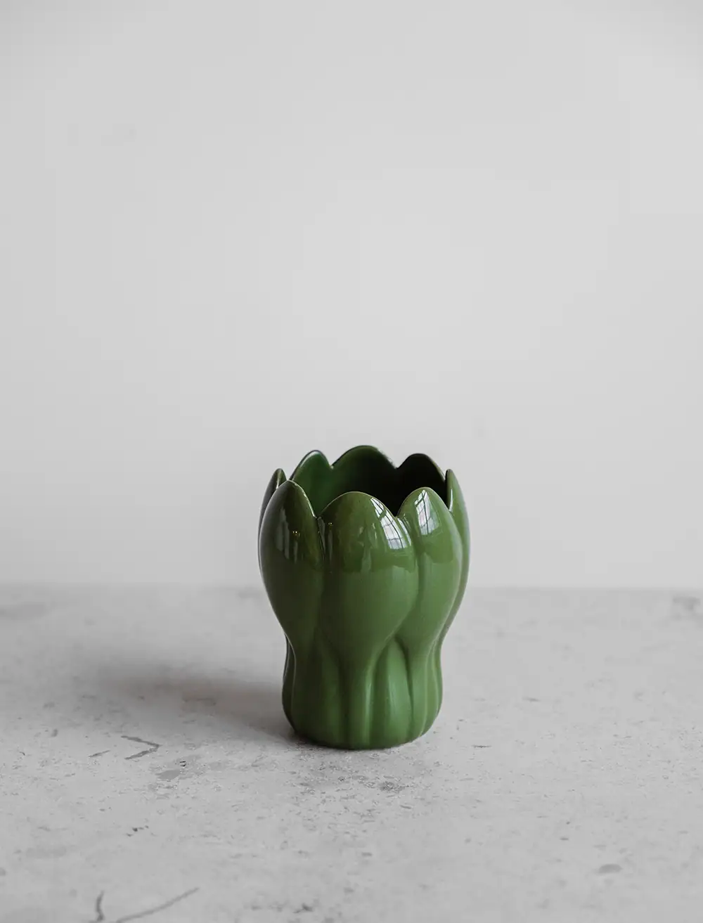 Krokus vase, Small -Grønn