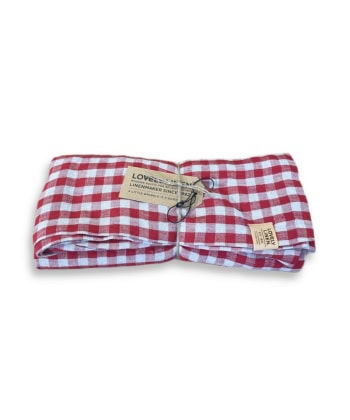 Linduk -145 x 250 cm -Square Real Red