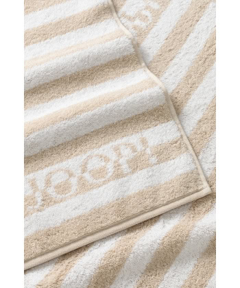 JOOP! Split Stripes -Håndkle 50x100, Beige - Bilde 2