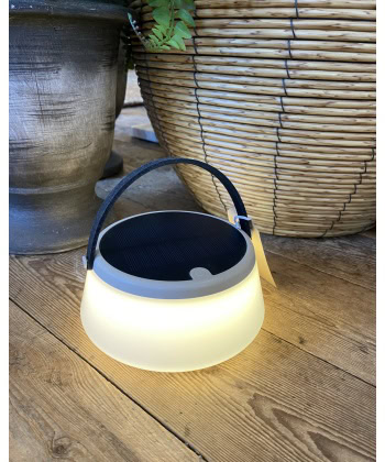 Solar Lantern bordlampe -Oppladbar/solcelle - Bilde 8