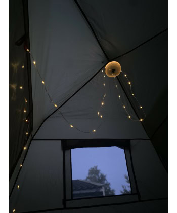 Campinglampe -Oppladbar/solcelle - Bilde 2