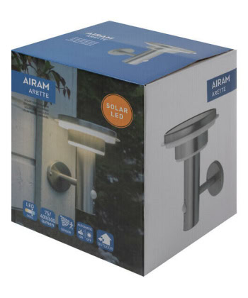 Arette vegglampe Utendørs, Solcelle - Bilde 4