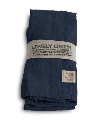 Linservietter, Lovely 4pk Midnight Blue