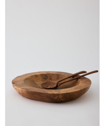 Teak Salatbestikk - Bilde 3