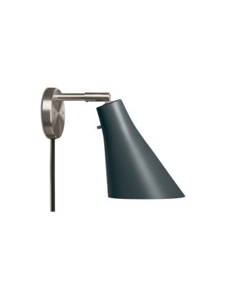 Miller vegglampe -Grå/stål