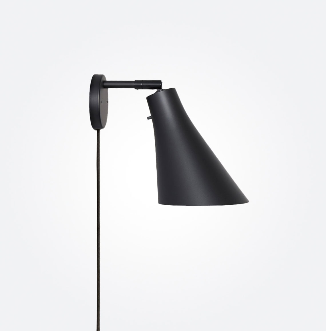 Miller vegglampe -Sort