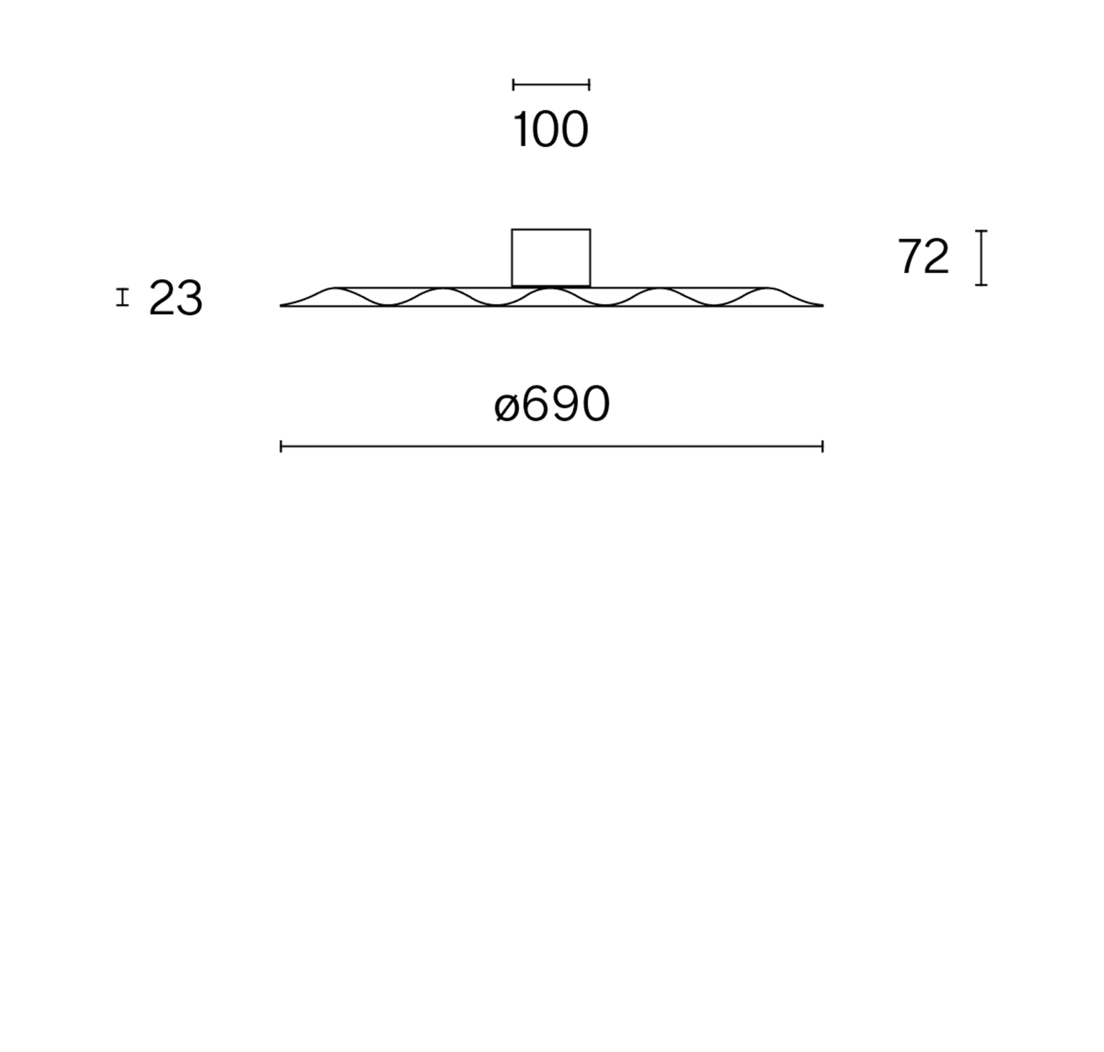 w171 Alma -Tak/vegglampe - Bilde 5
