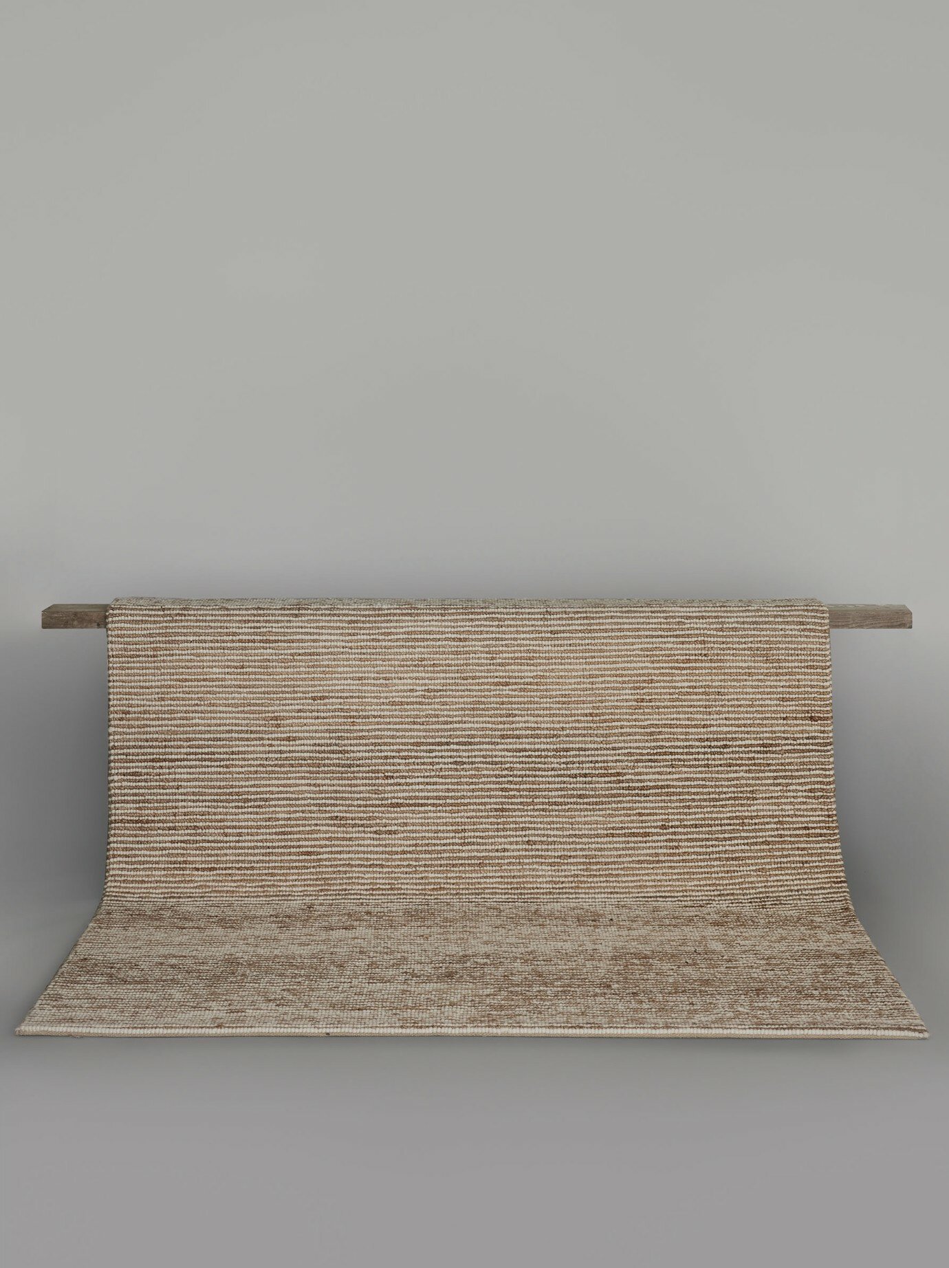 Gulvteppe, Hemp Wool Stripe -170x240