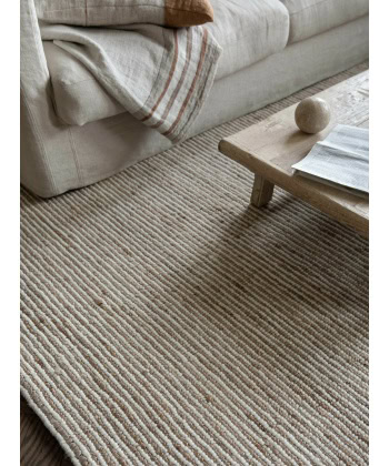 Gulvteppe, Hemp Wool Stripe -170x240 - Bilde 2