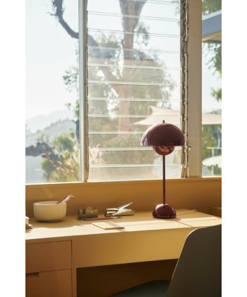 Flowerpot bord VP3, Dark Plum - Bilde 2