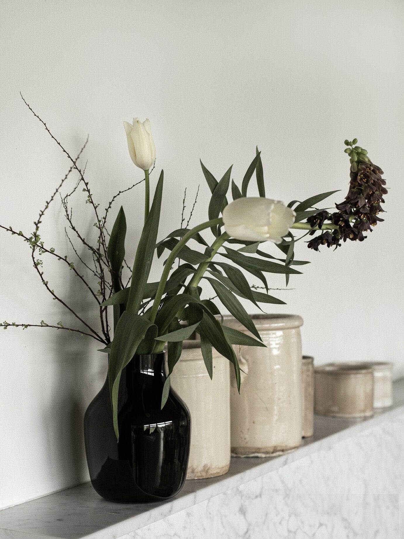 Paloma Vase, Medium -Brun - Bilde 2