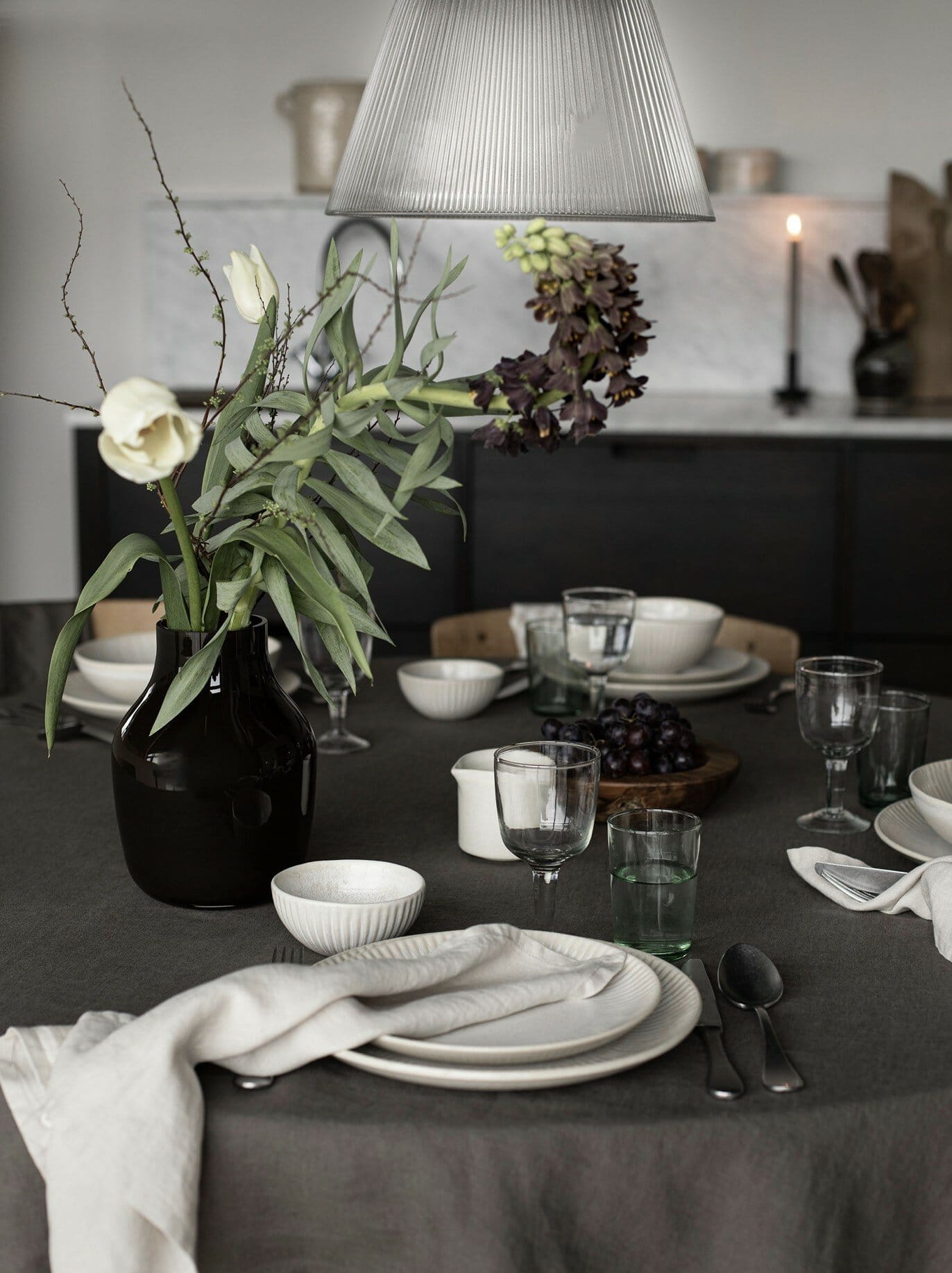 Paloma Vase, Medium -Brun - Bilde 6