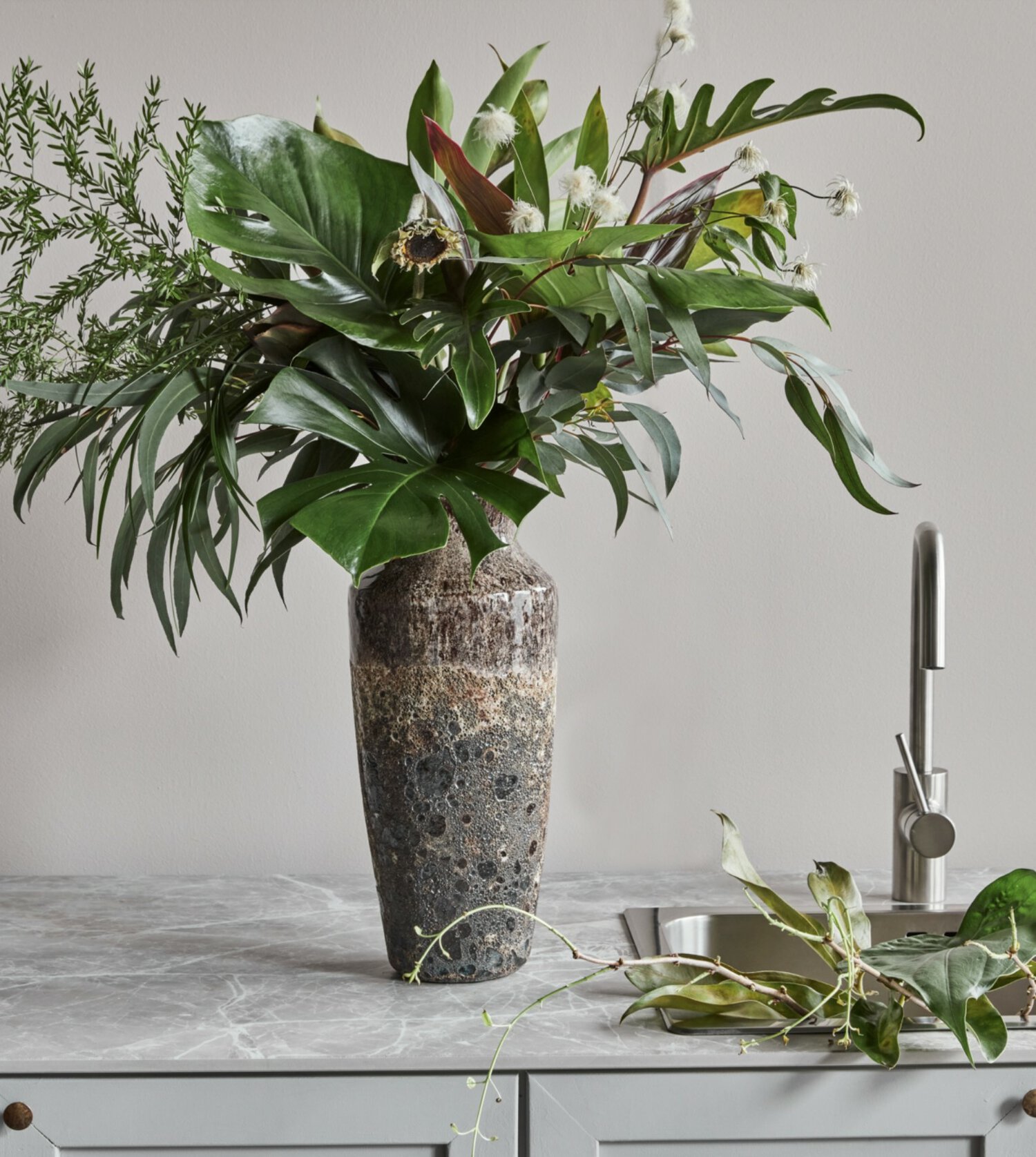 Maya Vase -Antikk Brun - Bilde 2