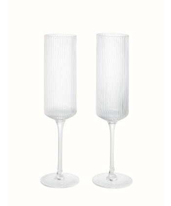 Ripple Champagneglass -2pk