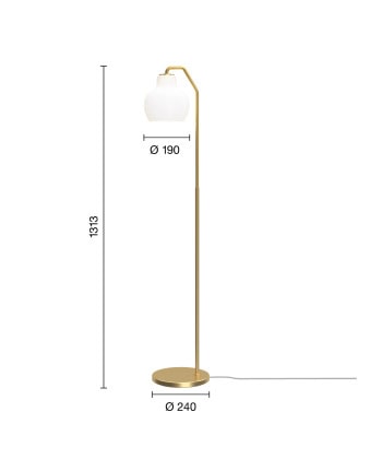 VL Ring Cown -Gulvlampe - Bilde 7