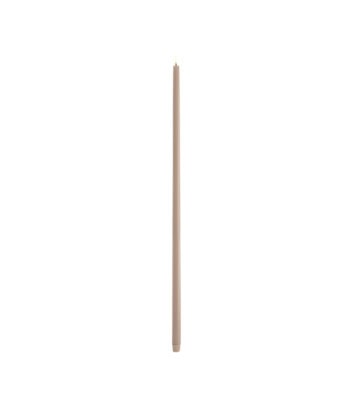 LED Lange Kronelys 2pk, Beige 75cm