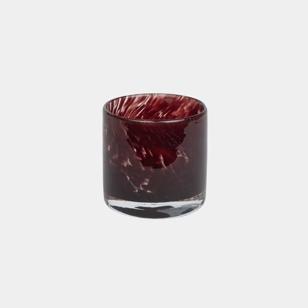 Nilla telysholder -Rød, 8 cm