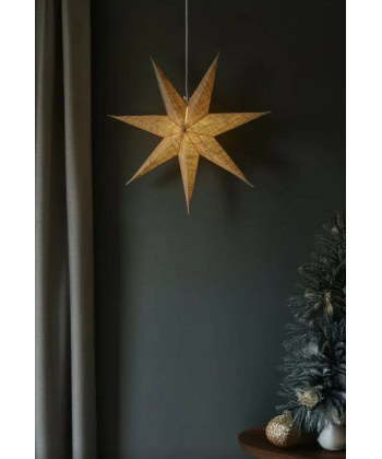 Adventsstjerne 60 -Hamp Lin - Bilde 3