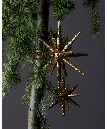 Juletrepynt -Spike stor, Gull - Bilde 4