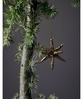 Juletrepynt -Spike liten, Gull - Bilde 3
