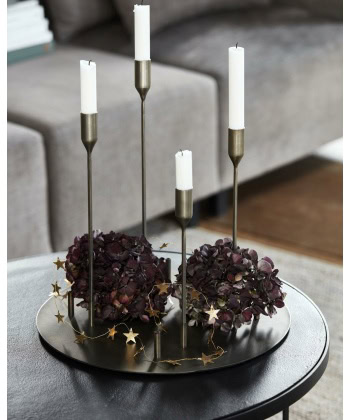Girlander -Stars small, Messing - Bilde 2