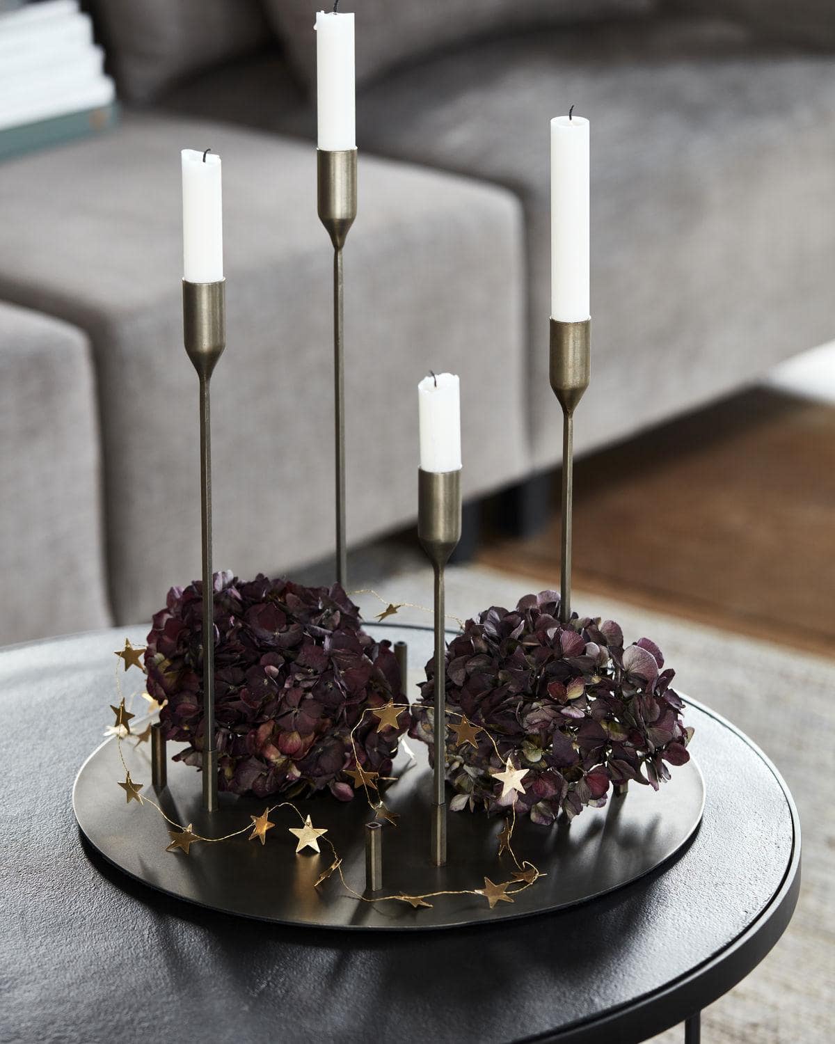 Girlander -Stars small, Messing - Bilde 2