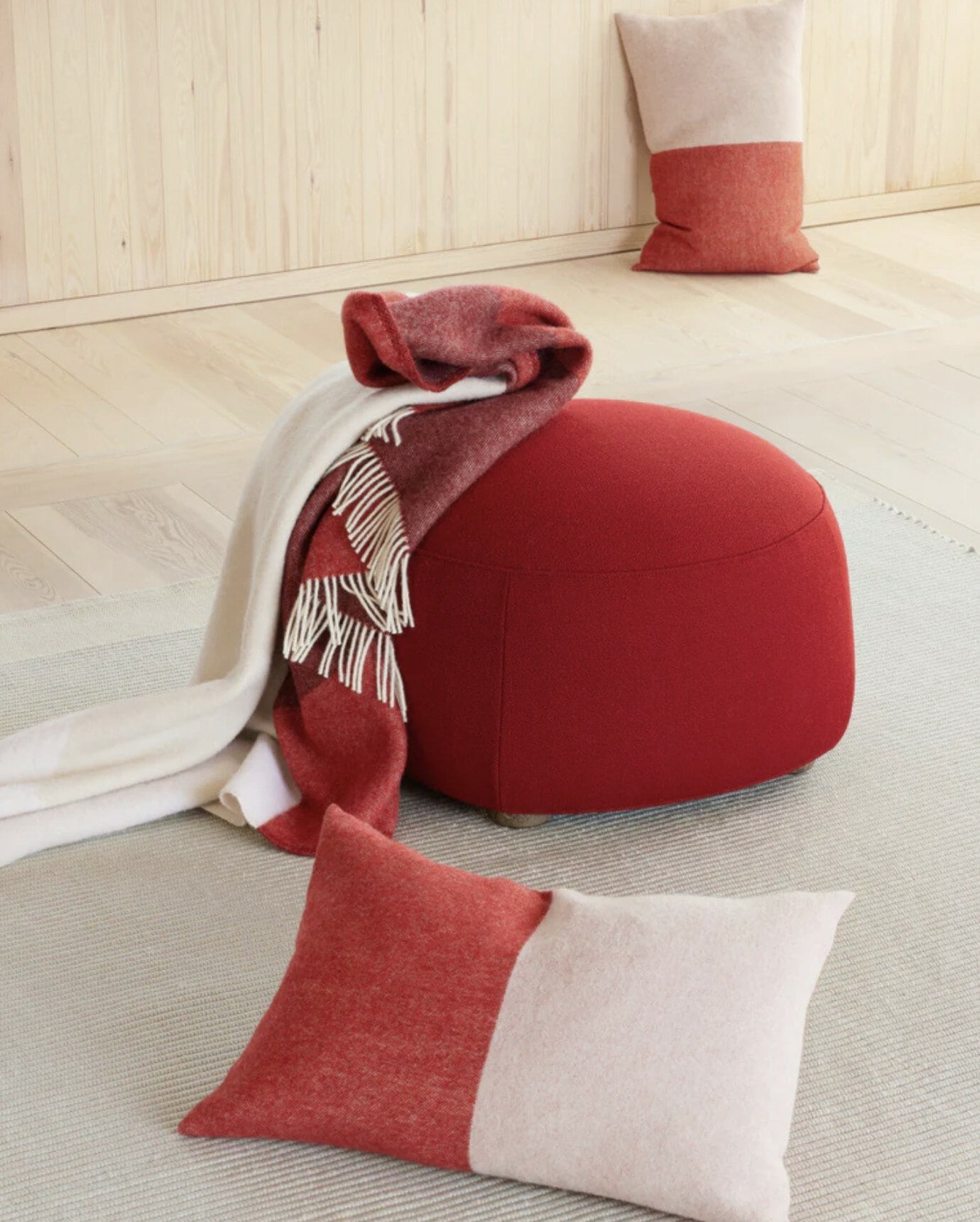 Echo Pledd -Rød - Bilde 3