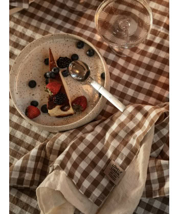 Alternative view of Linservietter, Lovely 4pk Square Almond