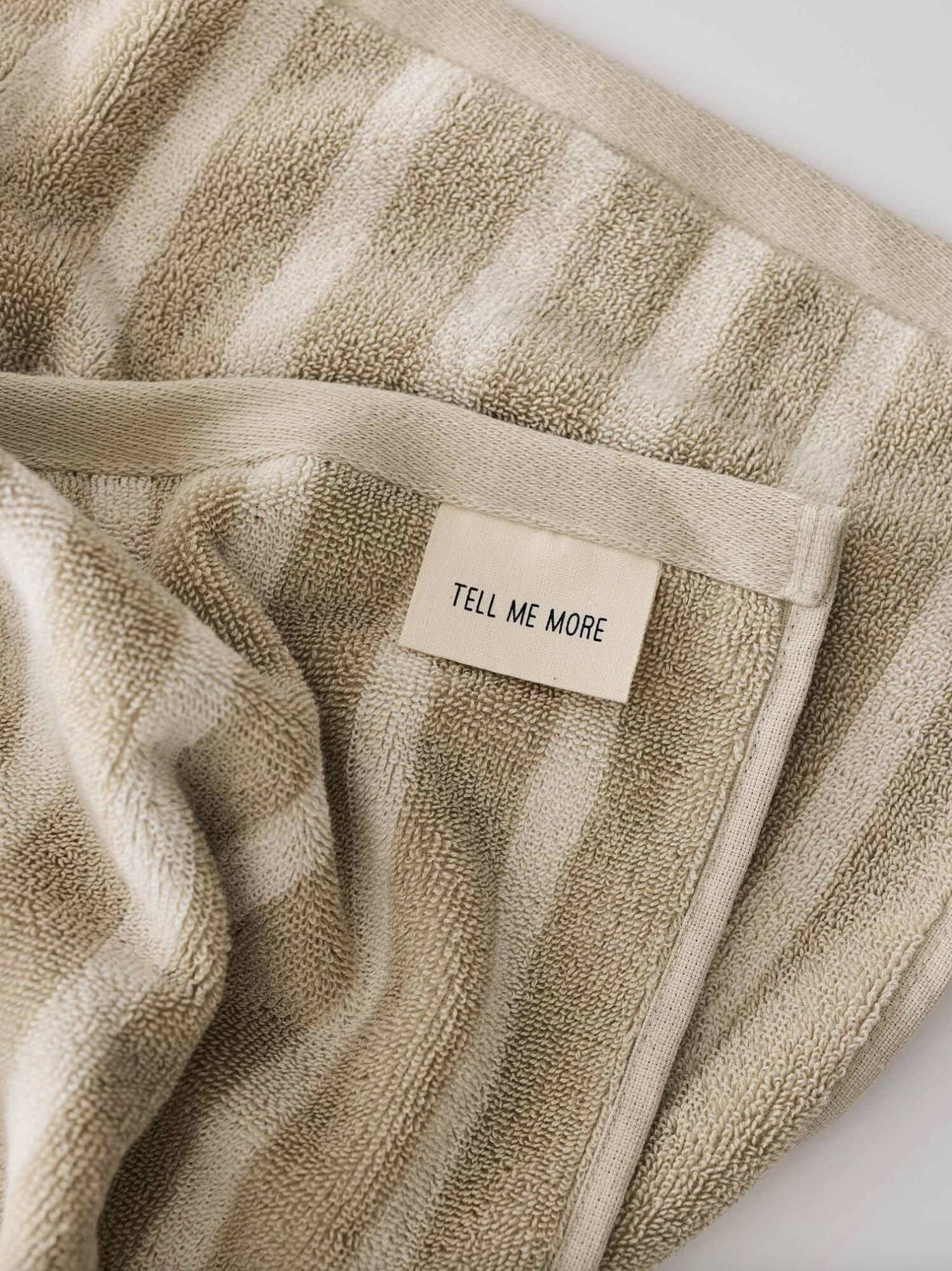 Bonnie Badehåndkle -Beige - Bilde 2
