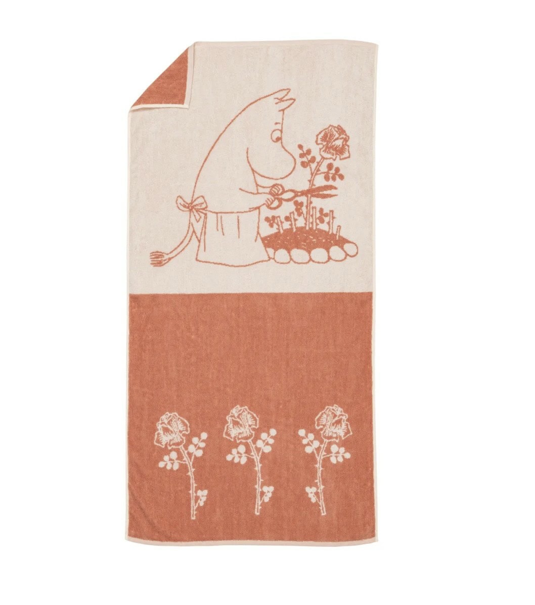 Mummi badehåndkle -70x140cm Mummimamma beige