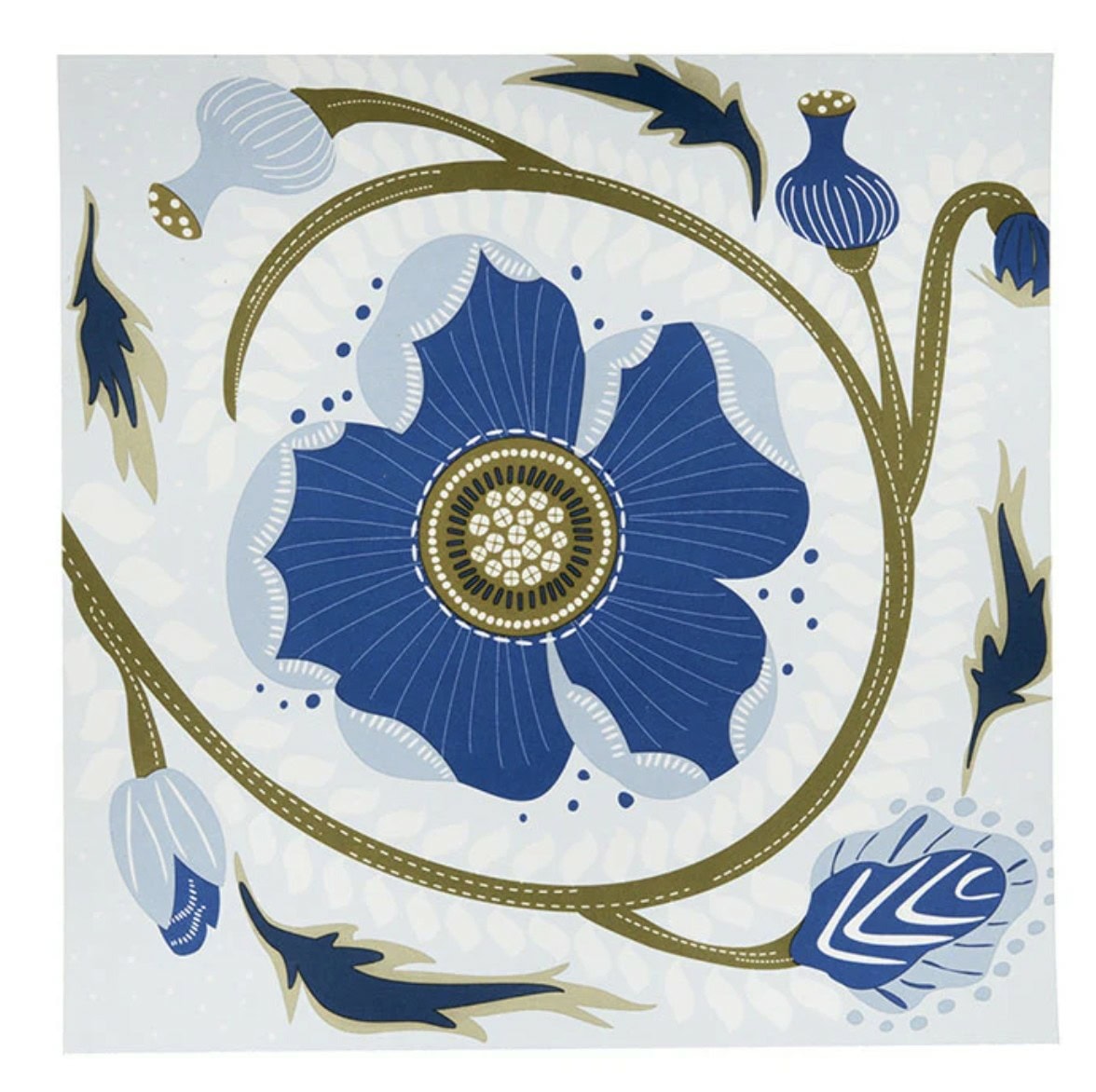 Papirservietter -Poppy, middag -50stk