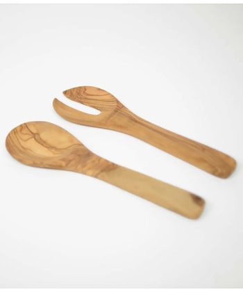 Oliver salatbestikk, oliventre -25cm - Bilde 2