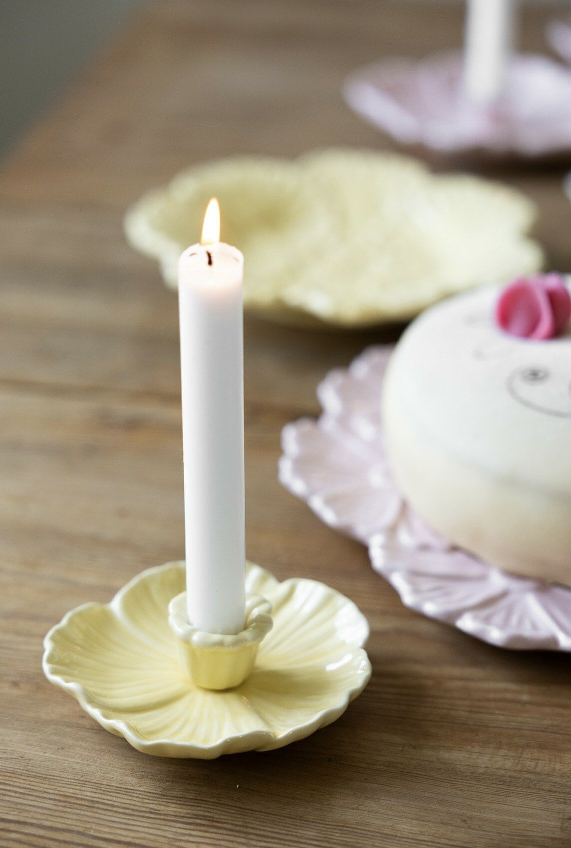 Botanik Liten Lysestake -Gul - Bilde 2