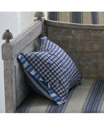 Toile Vichy Indigo Pute - Bilde 2