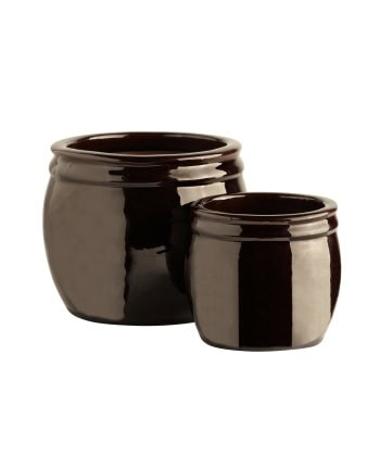 Glaze Potter 2stk -Brun