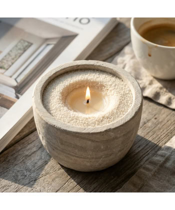 Sandvoks lys 750g -Opera White