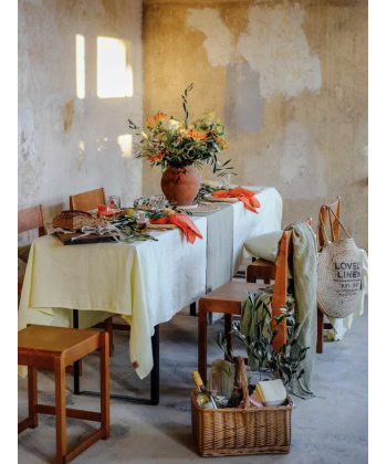 Alternative view of Linduk -145 x 380 cm -Lemon Sorbet