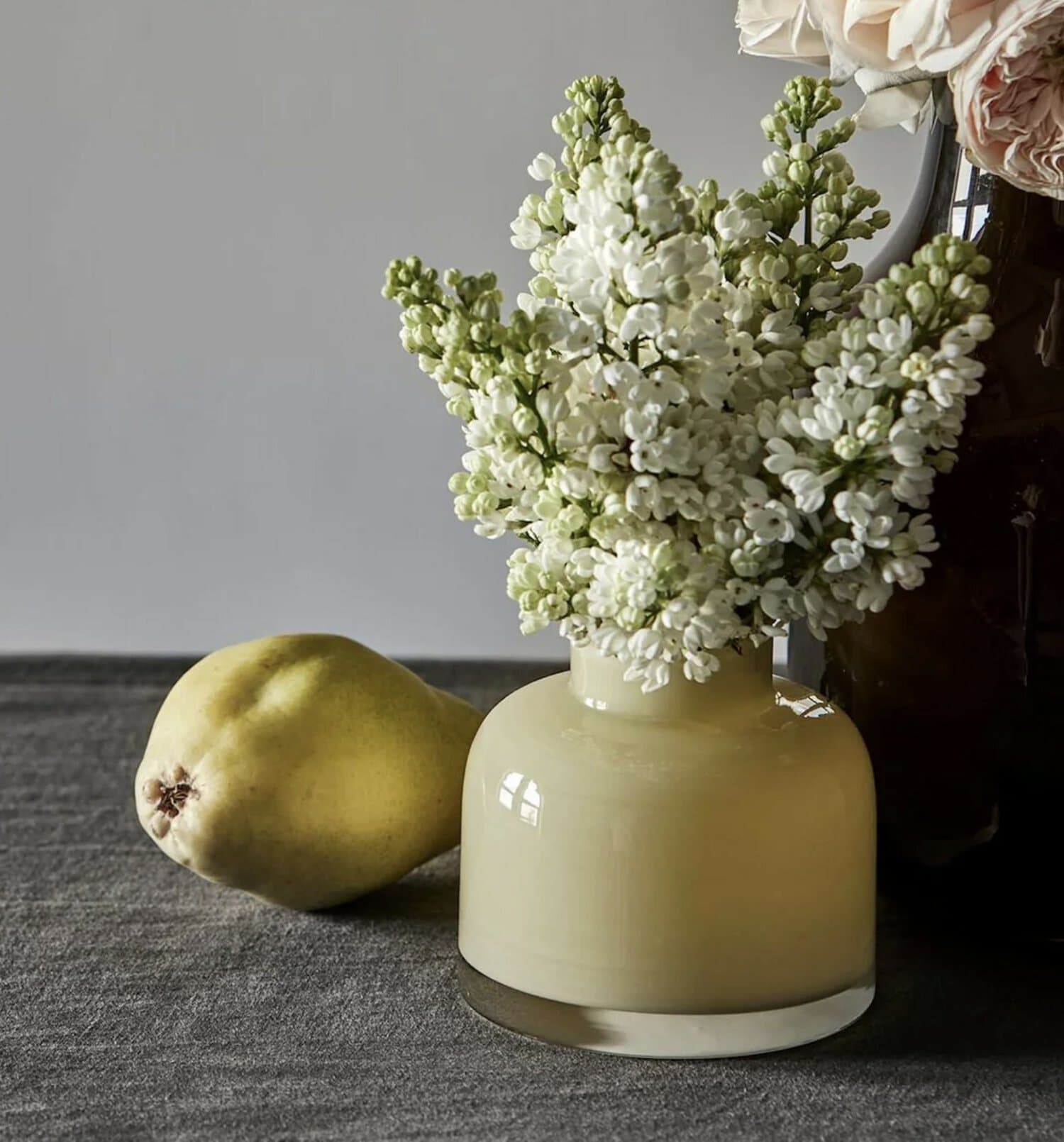 Vase Florence - gul - Bilde 3