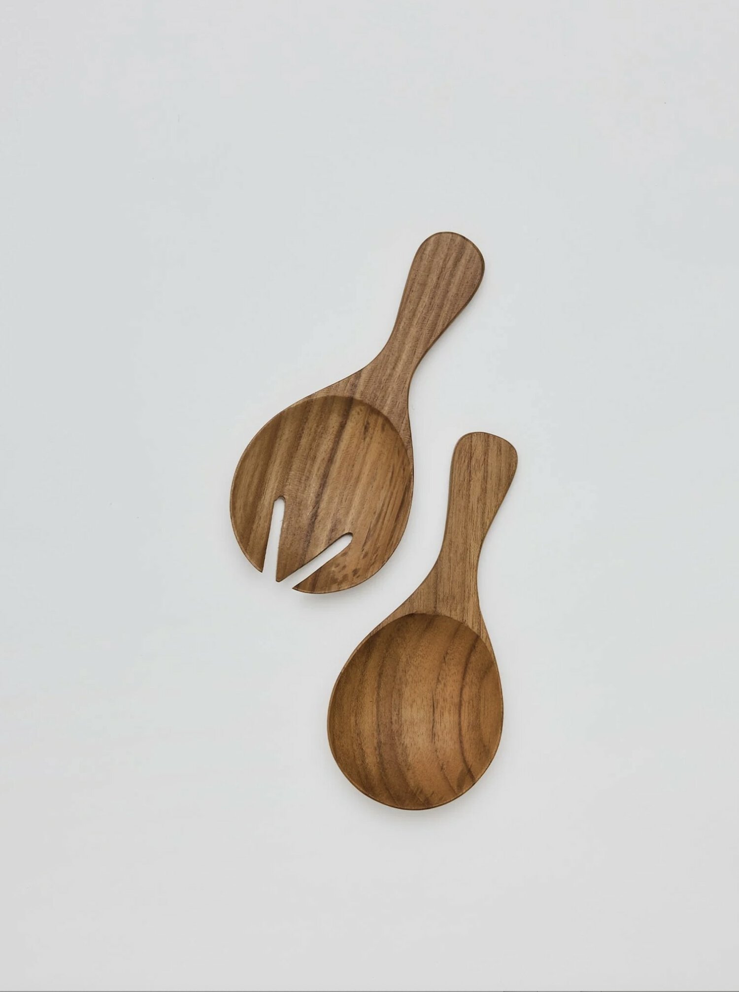 Teak Salatbestikk -Small