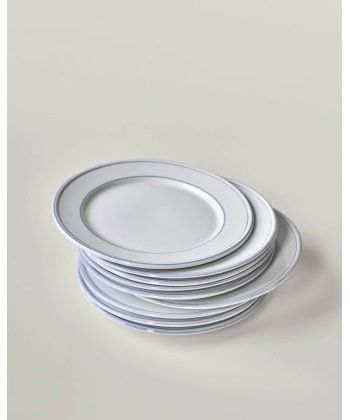 Bistro Middagstallerken, blå -2pk - Bilde 2